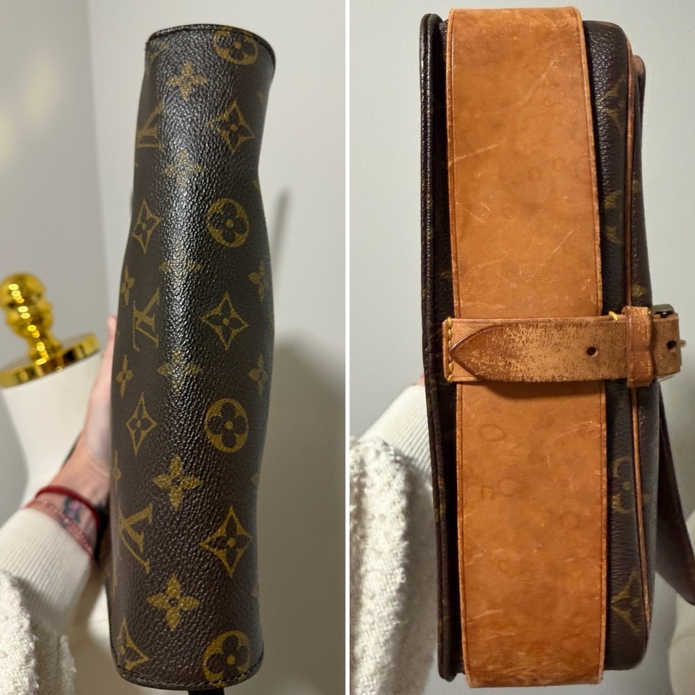 Louis Vuitton Cartouchière GM Crossbody Bag – Monogram Canvas, Adjustable Strap - Picture 6 of 16
